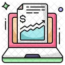 Online Business Report  Icon