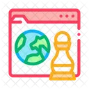 Chess Figure Earth Icon