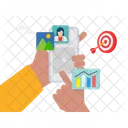 Online Business Strategy  Icon