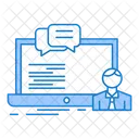 Online Business Training  Icon