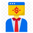 Finance Money Business Man Icon