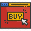 Online Buy Pay Per Click Buy Icon