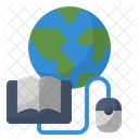 Book Education Globe Icon