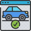 Online Buy Car Icon