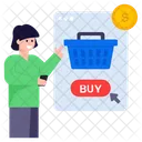 Online Buy  Icon