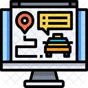 Booking Online Cab Booking Cab Booking Icon