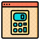 Website Calculator Tools Account Icon