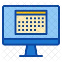 Online Calendar  Icon