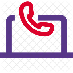 Online Call  Icon