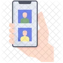 Online Call Video Call Video Chat Icon