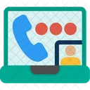 Online Call  Icon