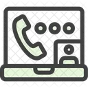 Online Call  Icon