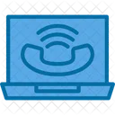 Online Call Call Conference Icon