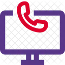 Online Call  Icon