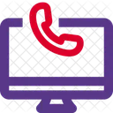 Online Call  Icon