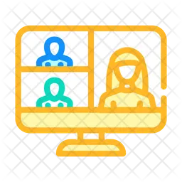 Online Call  Icon