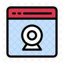 Webcam Browser Internet Icon