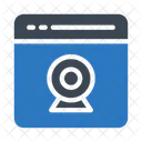 Webcam Browser Internet Icon
