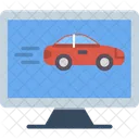 Online Car  Icon