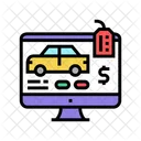 Online Car Buy Online Buy Online Icon