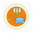 Online Car Inspection  Icon