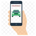 온라인 자동차 보험 자동차 보험 상해 보험 아이콘