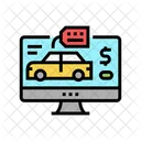 Online Car Sale  Icon