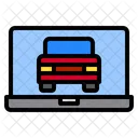 Laptop Screen Car Icon