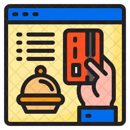 Online Card Pay  Icon