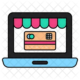 Online Card Payment  Icon