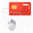Online Card Transaction Payment Gateway Internet Banking Icon