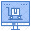 Online Cargo Cart  Icon