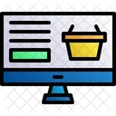 Online Cart Business Seo Icon