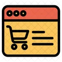 Cart Ecommerce Online Icon