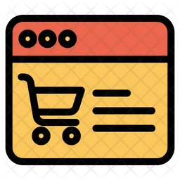 Online Cart  Icon