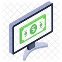 Online Cash Digital Cash Ebanking Icon