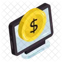 Online Cash Online Money Online Banking Icon