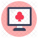 Online Casino Online Poker Card Online Gambling Icon