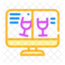 Online Celebration  Icon