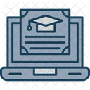 Online Certificate Online Certificate Icon