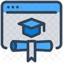 Online certificate  Icon