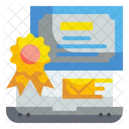 Online Certificate  Icon