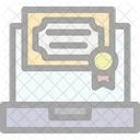 Online certificate  Icon