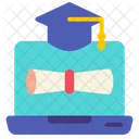 Online Certificate  Icon