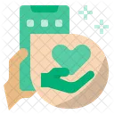 Online Charity  Icon