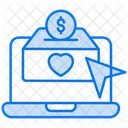 Online Charity  Icon