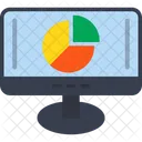 Online Chart Online Graph Online Analysis Icon