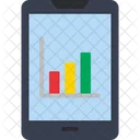 Online Chart Online Graph Online Analysis Icon