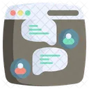 Technology Chat Communication Icon