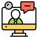 Online Chat Communication Message Icon